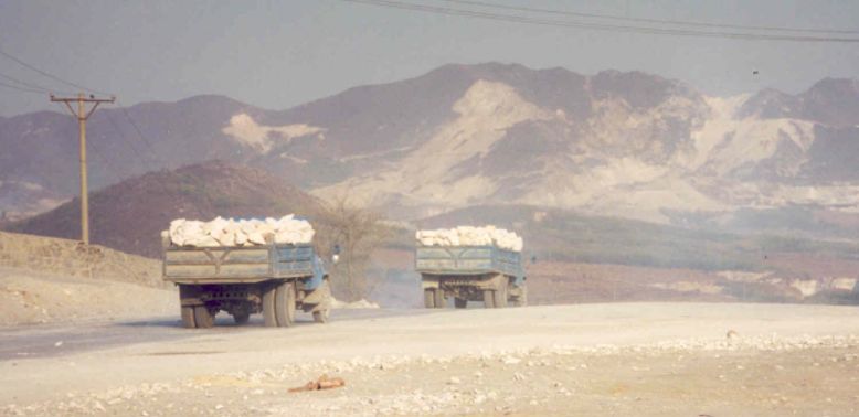 MgO trucks in Liaoning crop