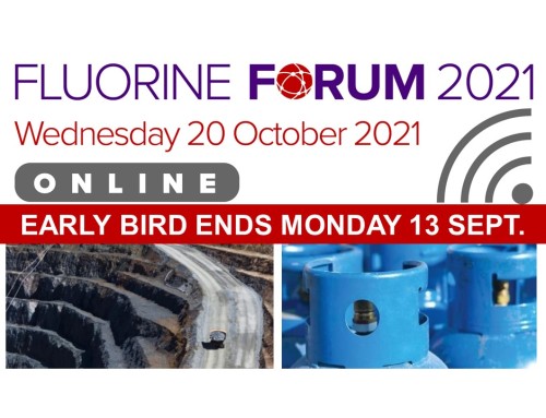 Fluorine Forum 2021 ONLINE – Global Supply & Demand Trends | Networking | Confirmed Speakers